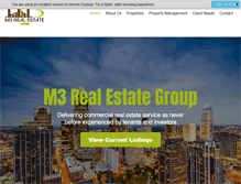 Tablet Screenshot of m3realestate.net